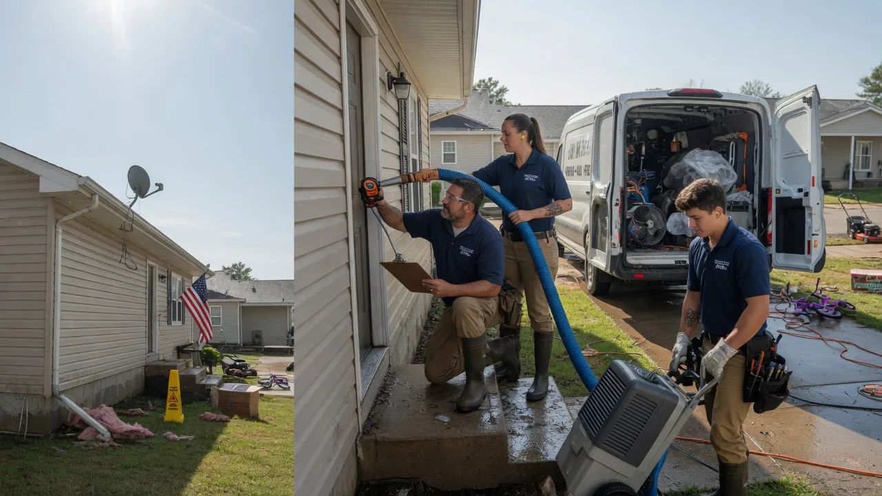 Ceiling Water Damage Restoration in Elkport, IA near me